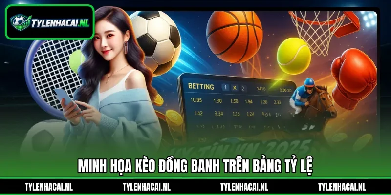 Minh họa kèo đồng banh trên bảng tỷ lệ Minh họa kèo đồng banh trên bảng tỷ lệ