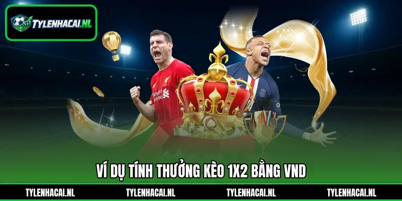Ví dụ tính thưởng kèo 1x2 bằng VND Ví dụ tính thưởng kèo 1x2 bằng VND